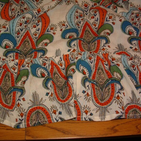 Hayden of Los Angeles Size 1XL Cream Paisley BOHO Dress (NWT) - Picture 8 of 14